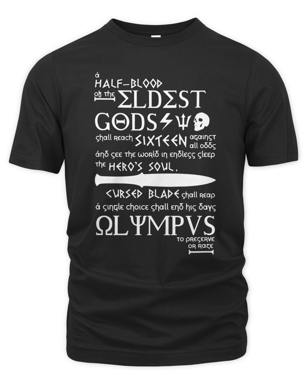 Percy Jackson Merch The Great Prophecy Shirt