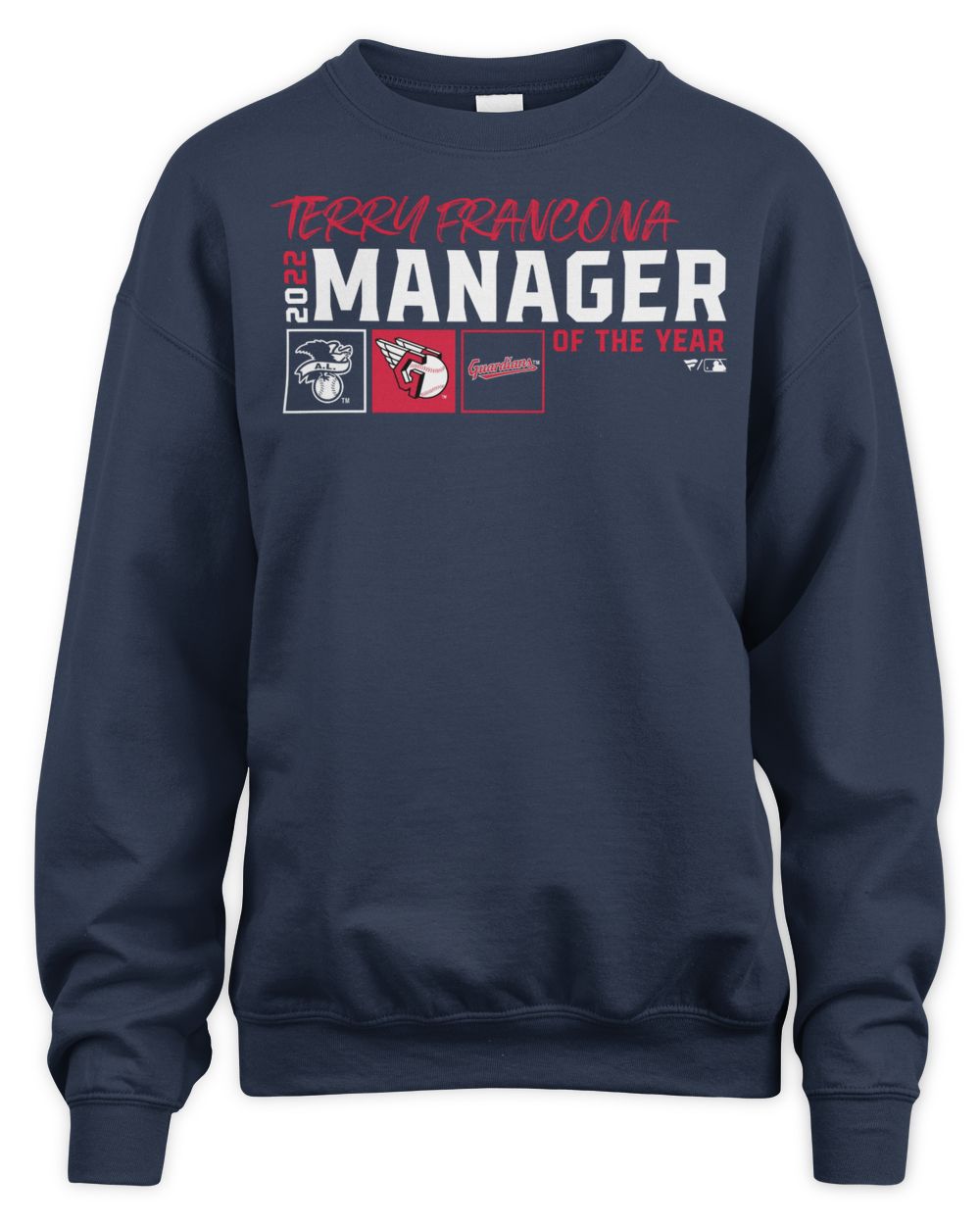 Terry Francona Cleveland Guardians 2022 AL Manager of the Year Shirt