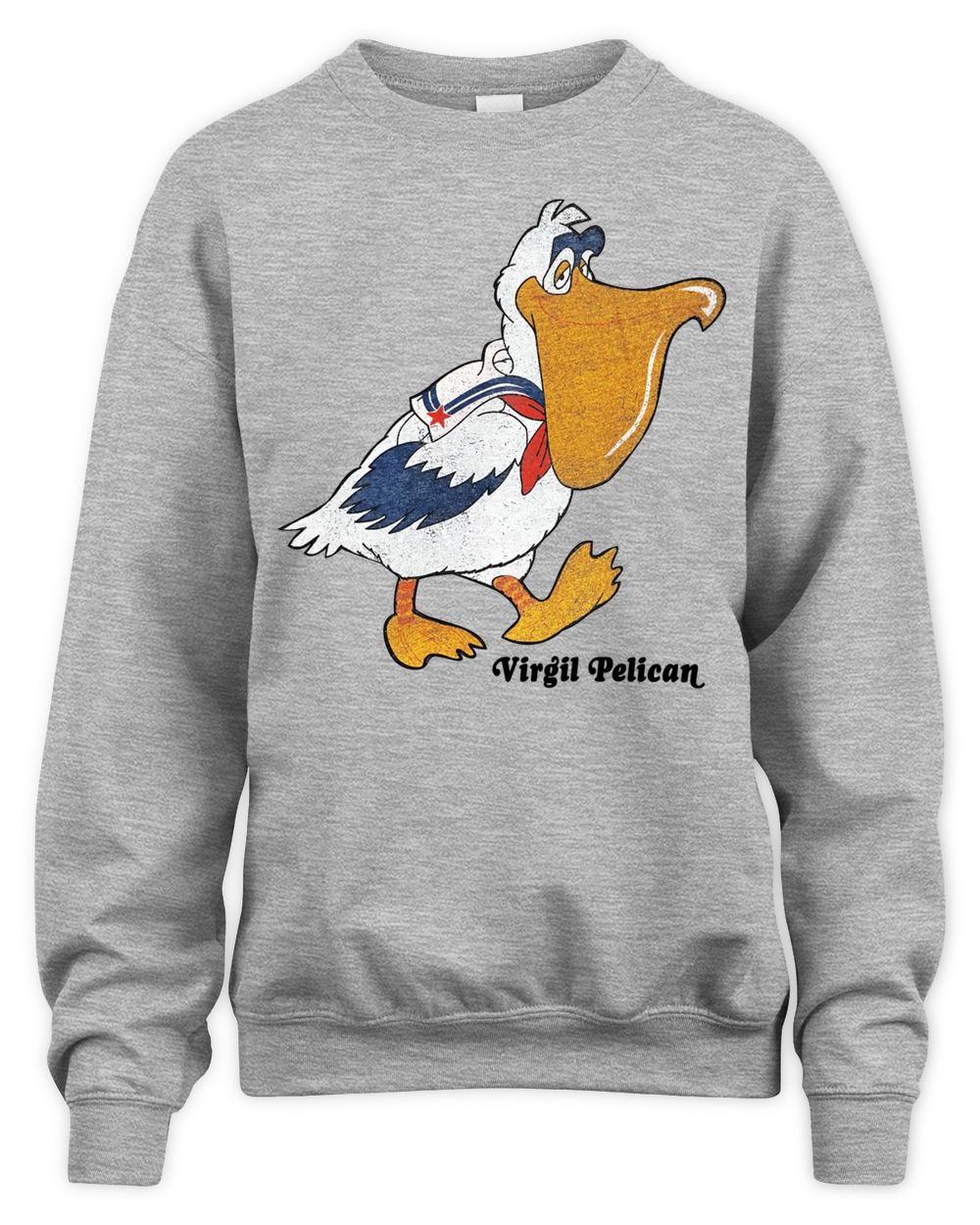 Sea World Parks Clothing Seaworld Retro Virgil Pelican Shirt