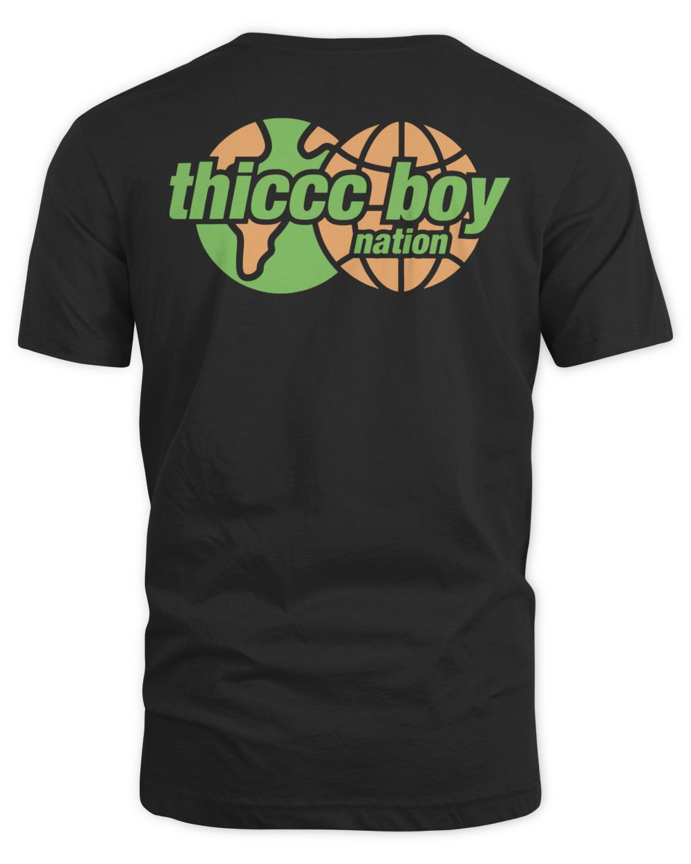 Thiccc Boy Merch Globe Shirt