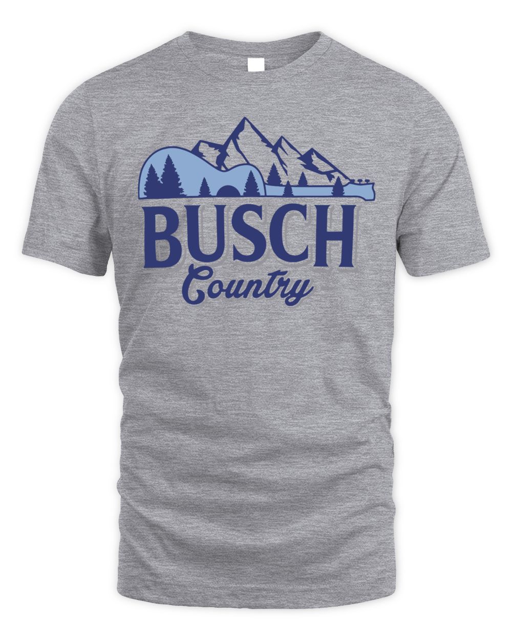 Busch Light Merch Country Guitar Shirt