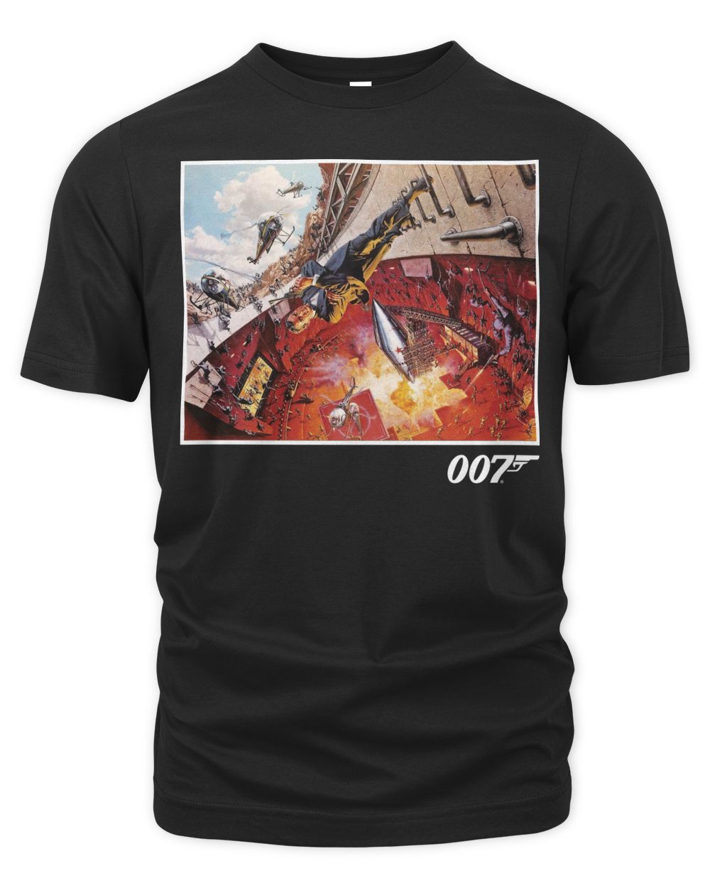 James Bond Merchandise You Only Live Twice Graphic Shirt
