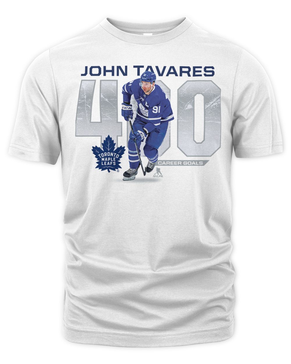John Tavares Toronto Maple Leafs 400 Career Goals Shirt