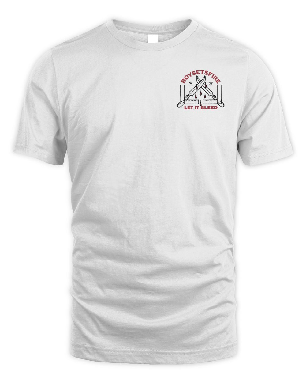 Boysetsfire Merch Let It Bleed Shirt