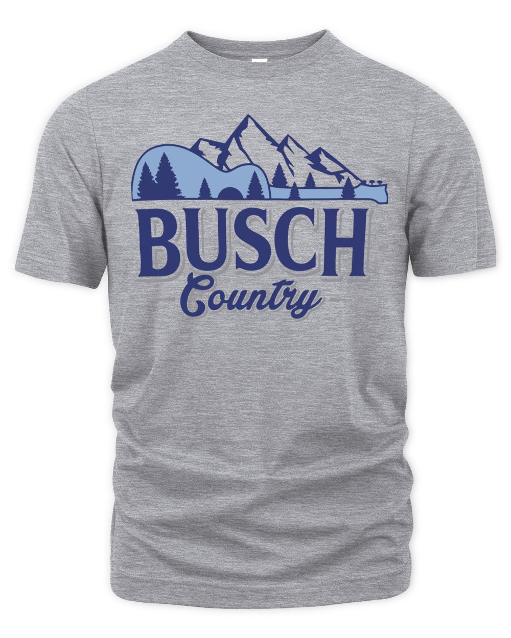 Busch Light Merch Country Guitar Shirt