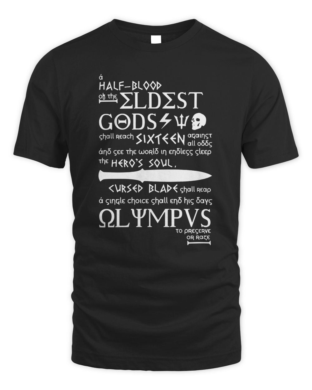 Percy Jackson Merch The Great Prophecy Shirt