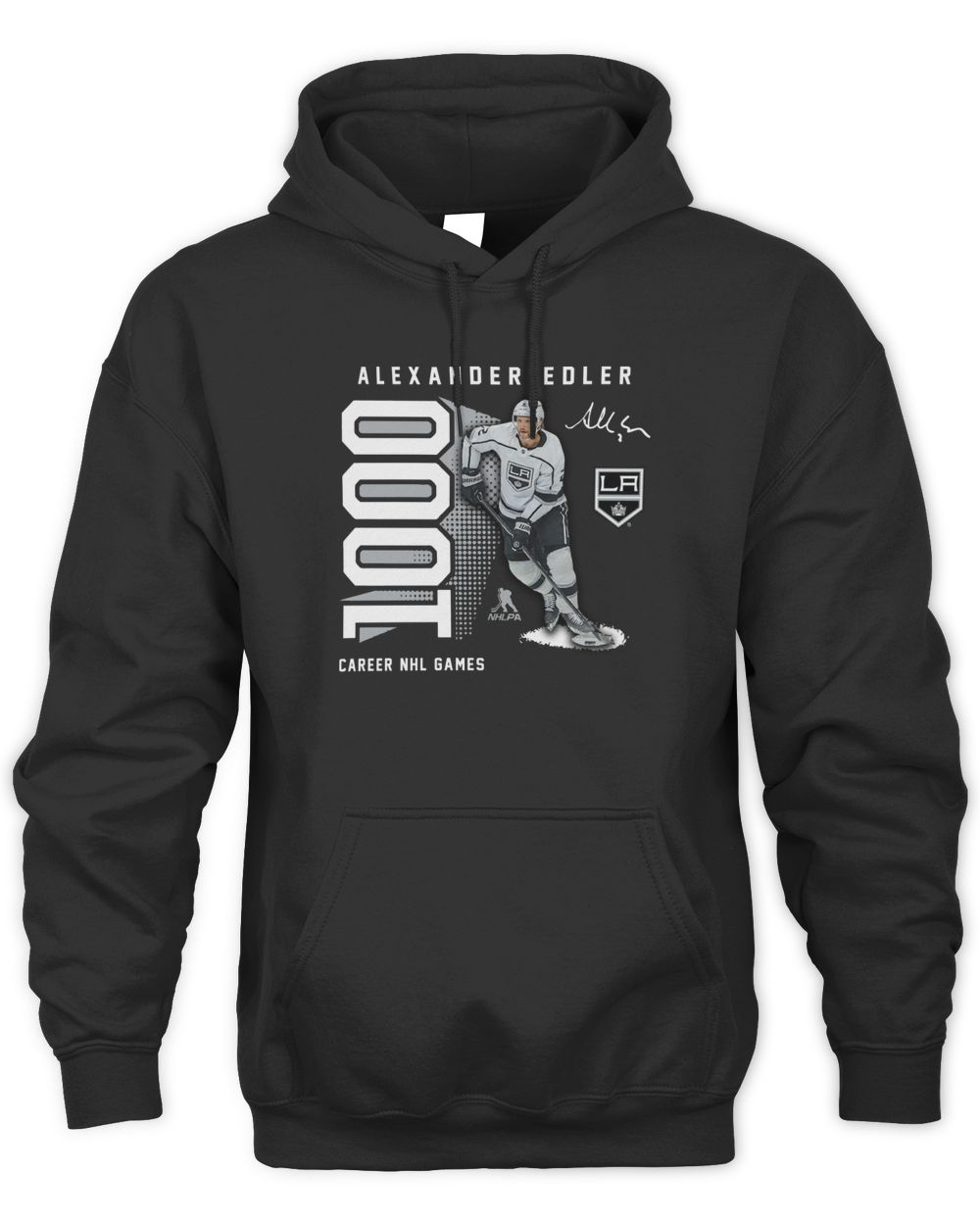 Alexander Edler Kings 1000 Career Games Shirt