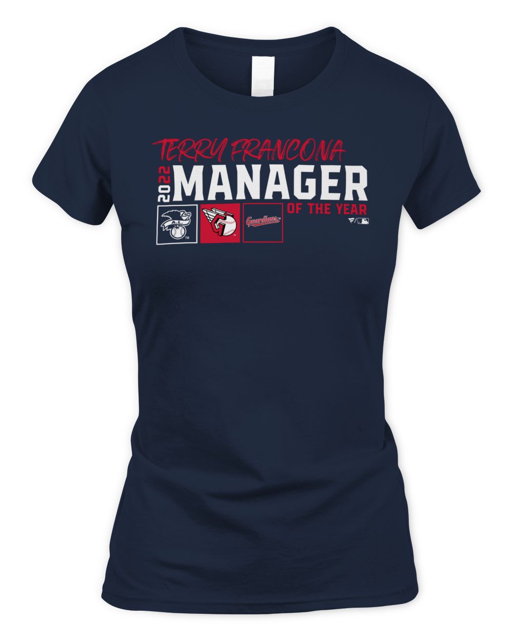 Terry Francona Cleveland Guardians 2022 AL Manager of the Year Shirt