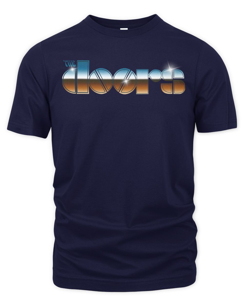Doors Merch Fitted Chrome Logo Shirt