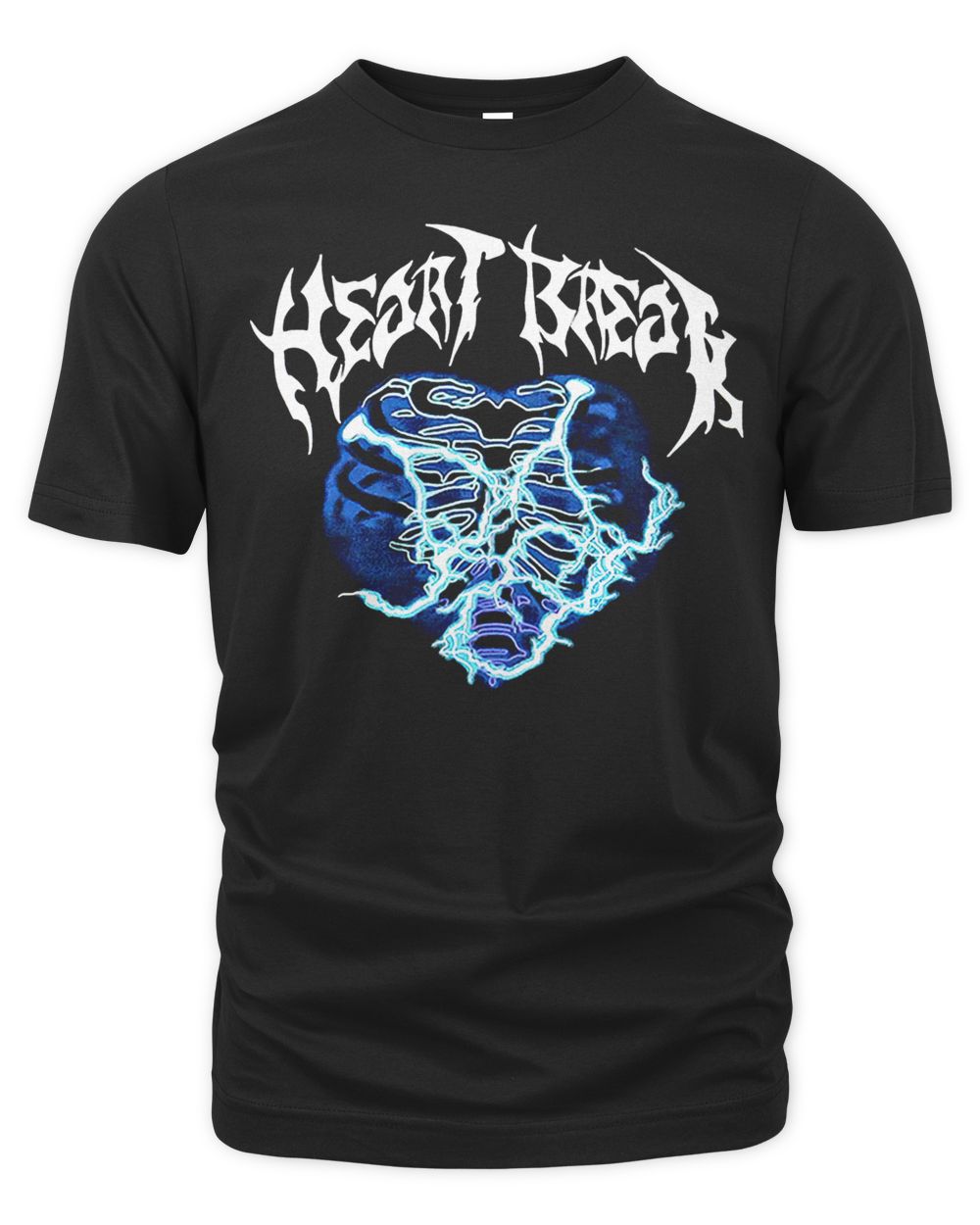 Techwear On Clothing Lightning Skeleton Graphic Shirt