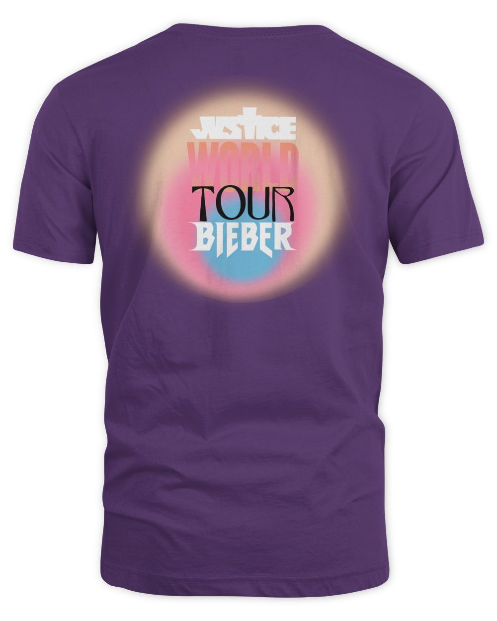 Justin Bieber Merch World Tour Shirt