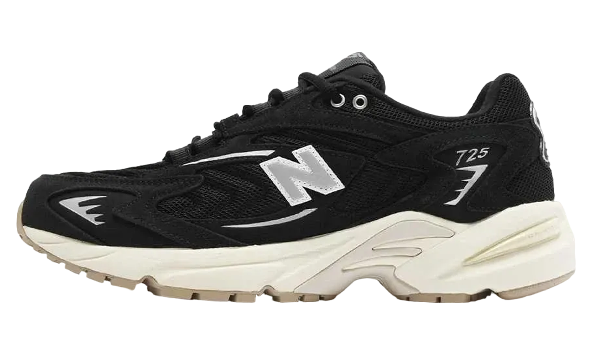 725 "Black Metallic Silver"