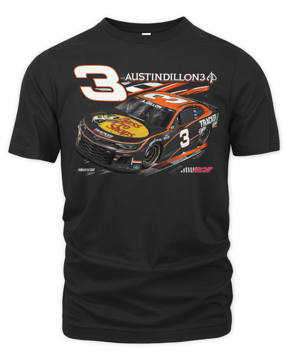 Austin Dillon Checkered Flag Bass Pro Shops Fuel Shirt