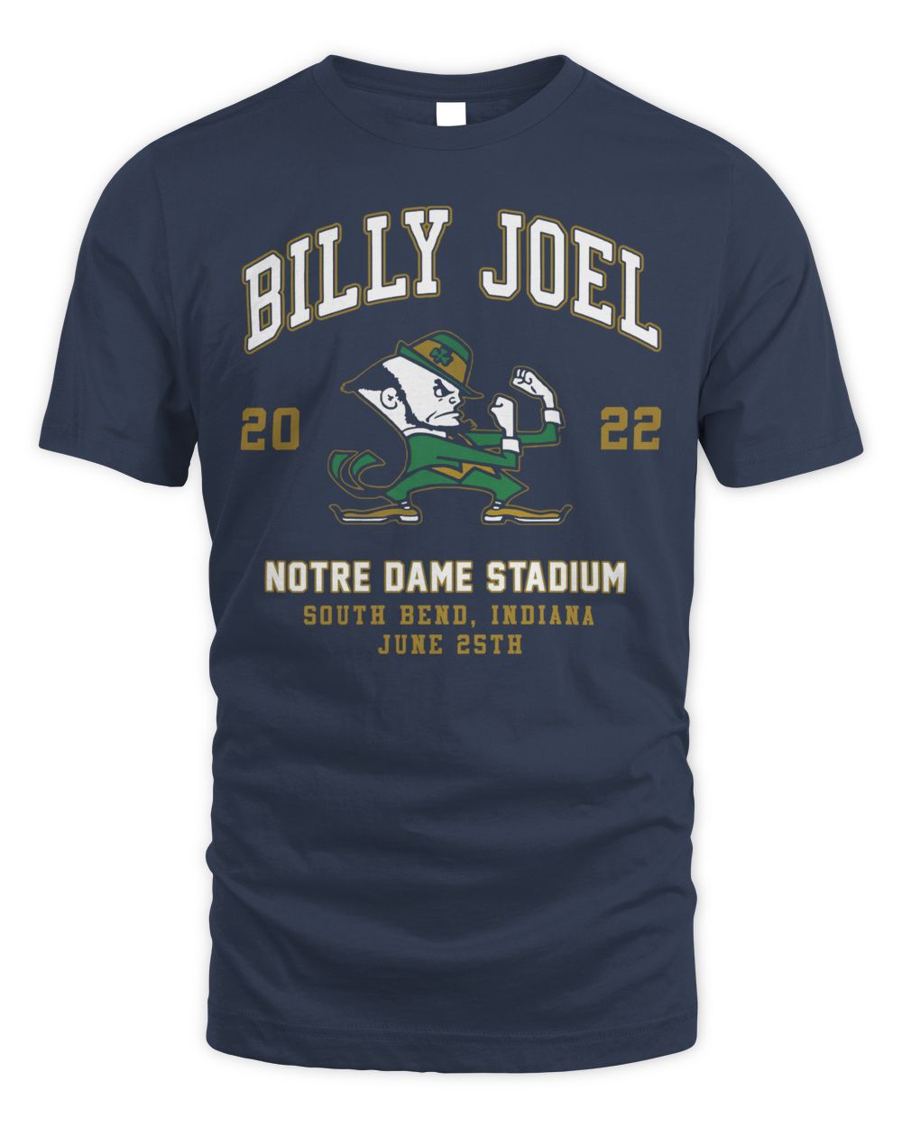 Billy Joel Merch Notre Dame Event Shirt