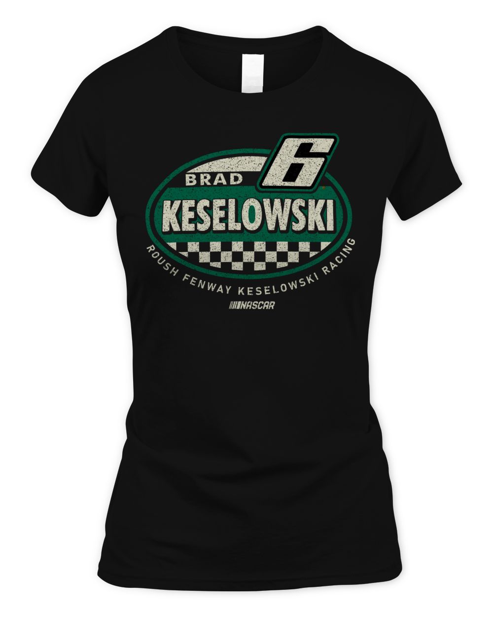Brad Keselowski Checkered Flag Vintage Rookie Shirt