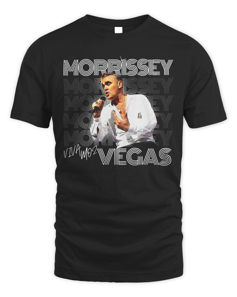 Morrissey Merch Vegas Admat Shirt