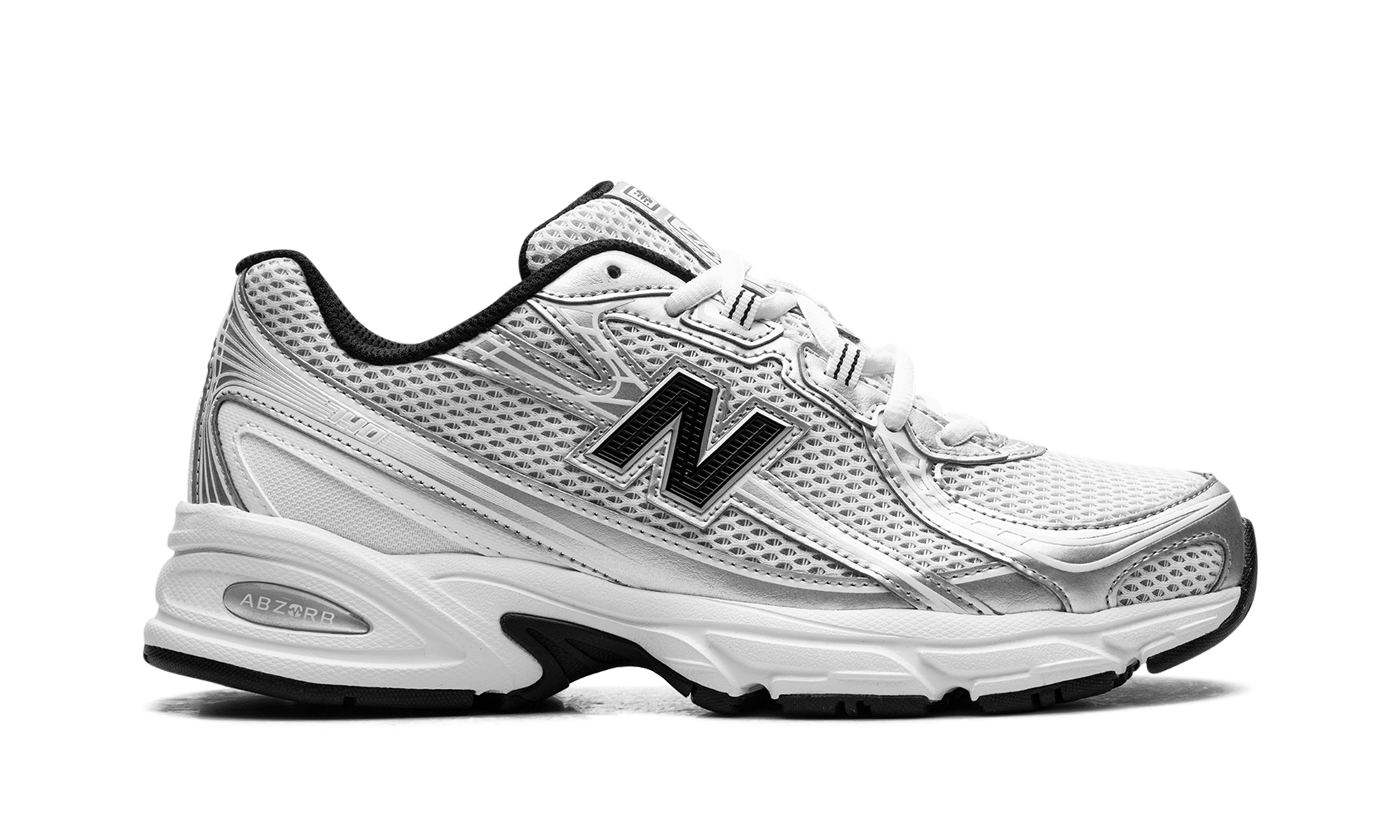 740 "White silver metallic navy" U740NW2