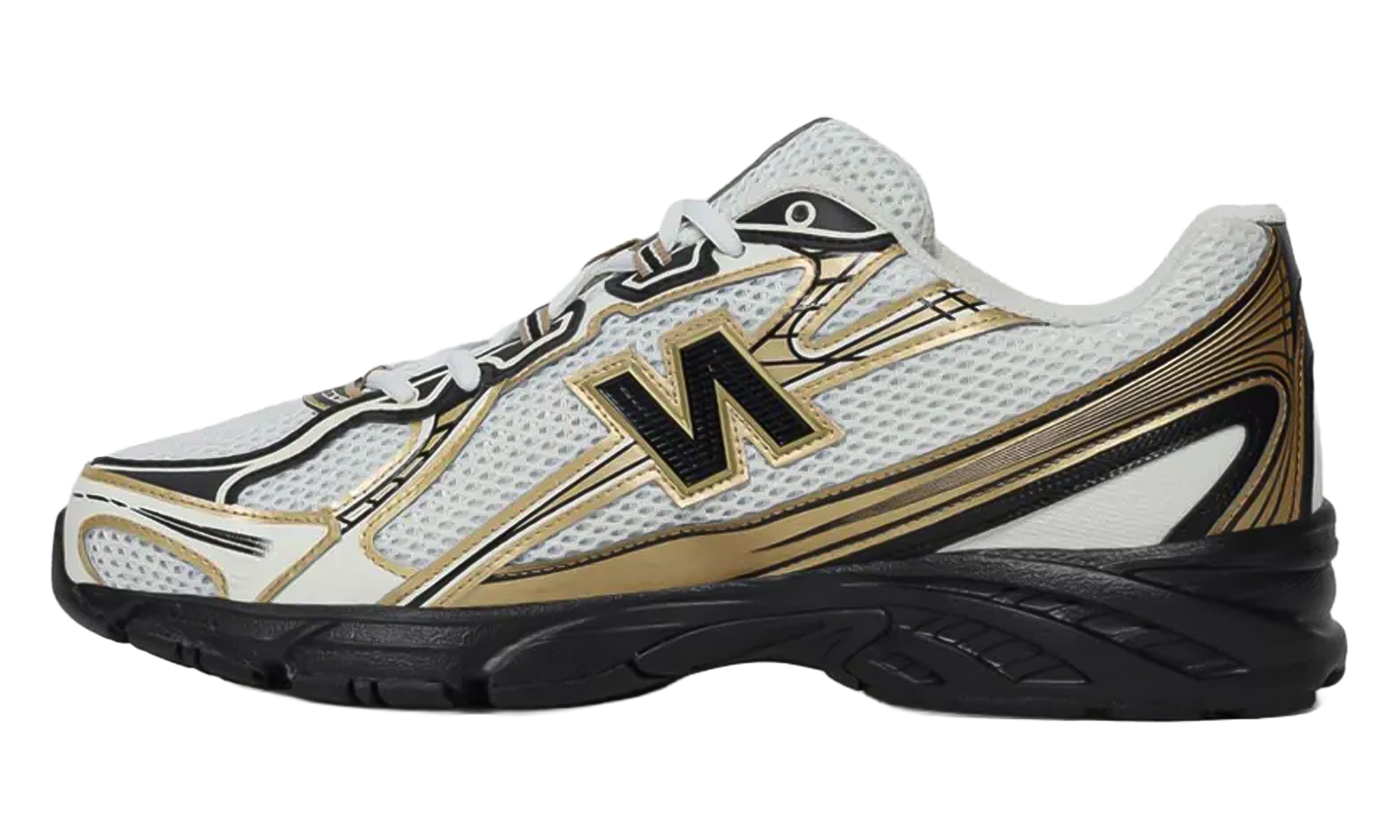 740v2 "Sea Salt / Black / Gold Metallic"