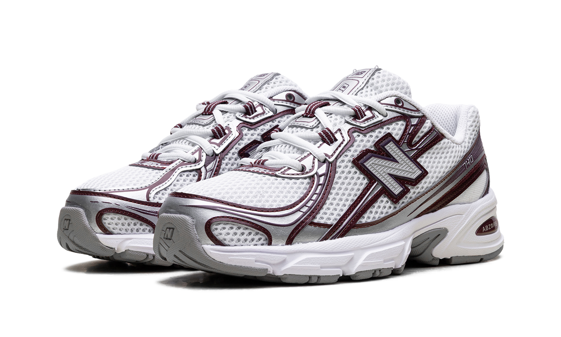 740v2 "White burgundy silver" U740jw2
