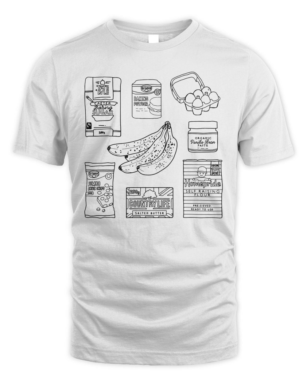 Quite Nice Clothing Banana Bread Shirt