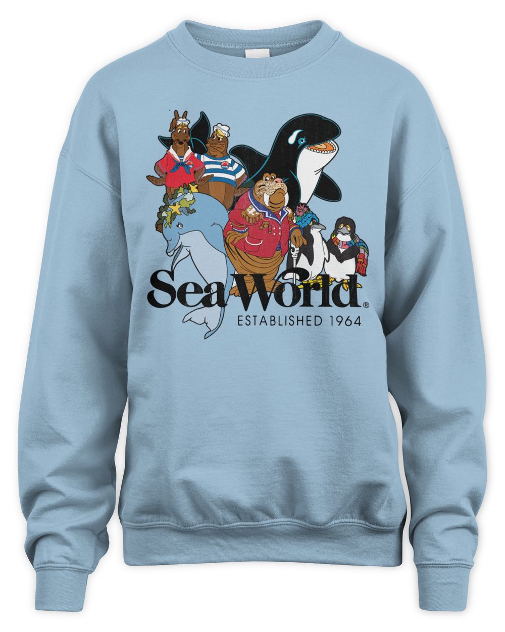 Sea World Parks Clothing Seaworld Retro Friends Shirt