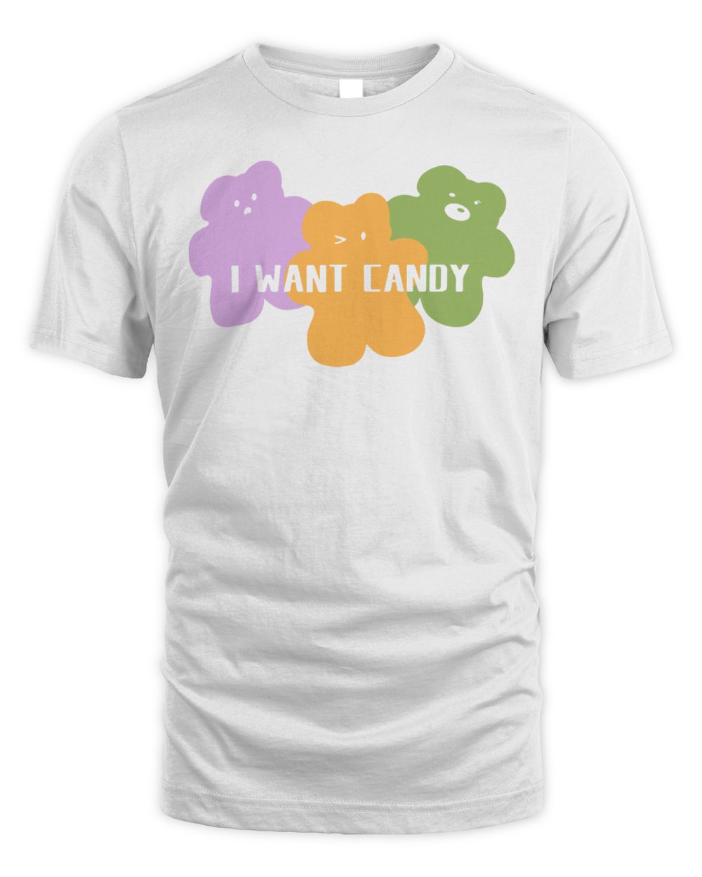 Cider Clothing I Want Candy Gummy Bear Shirt