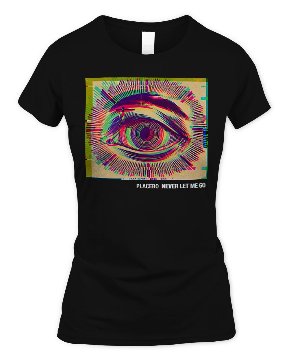 Placebo Merch Glitch Eye Shirt