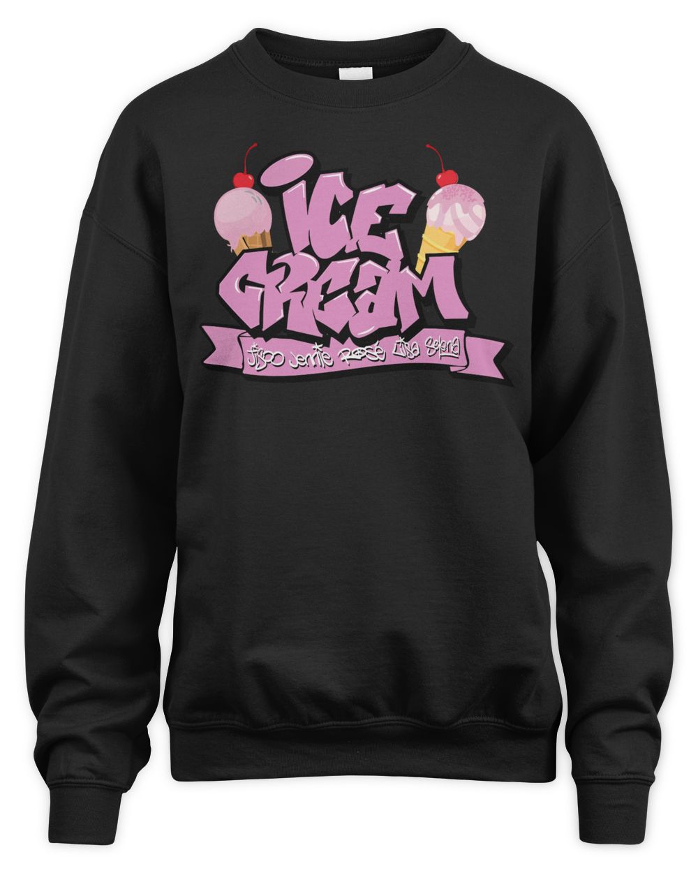 Blackpink Merch Purple Ice Cream Shirt