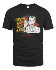 Combat Iron Apparel Good Guy With a Gun Comic Shirt