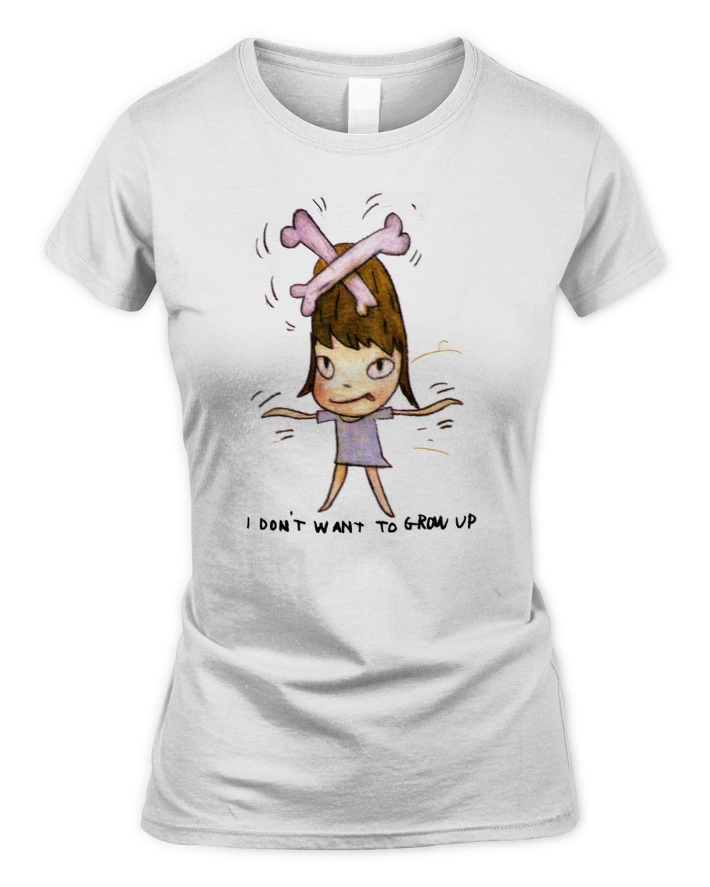 Lacma Yoshitomo Nara I Don't Want To Grow Up Shirt