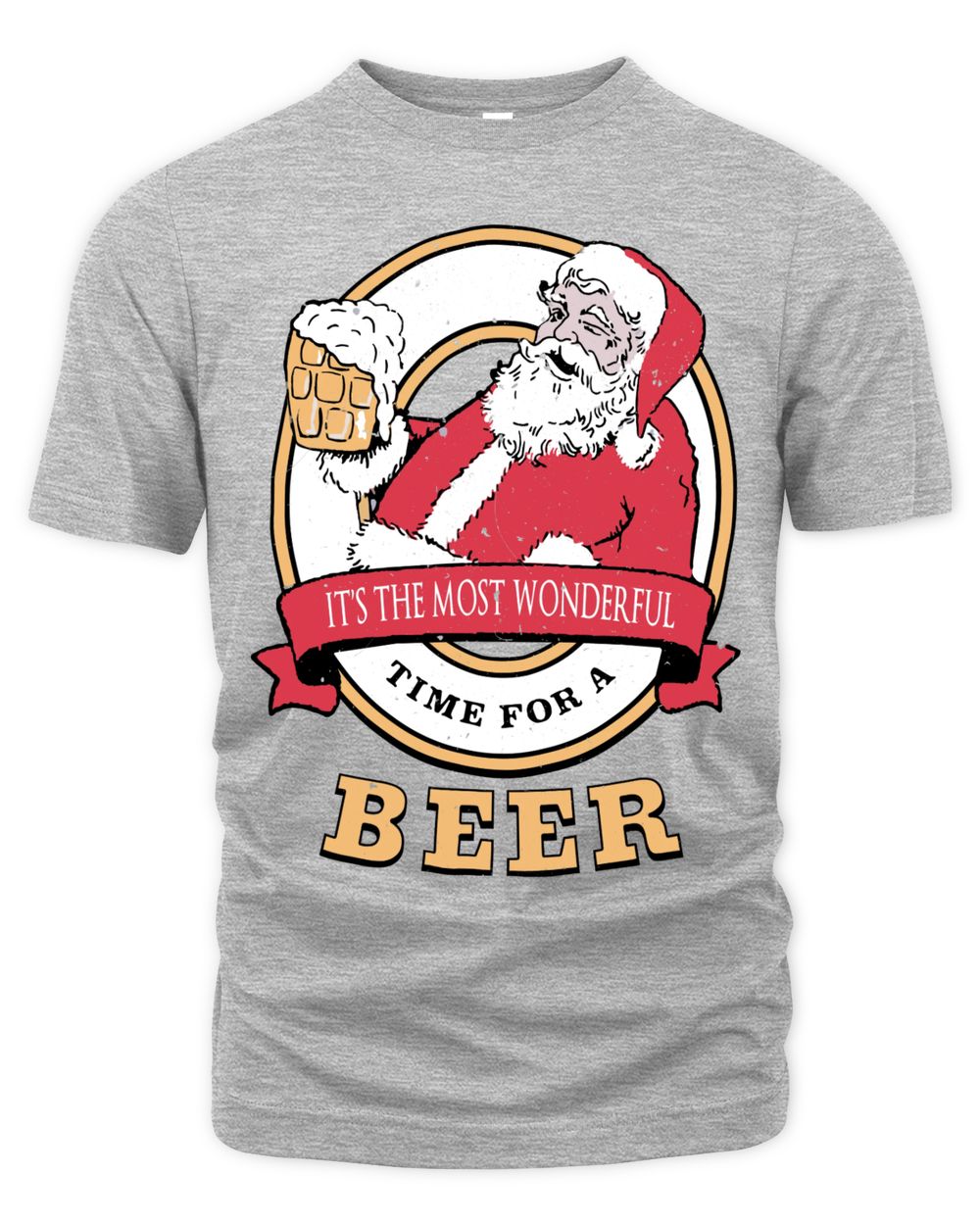 Peacocks Clothing Beer Christmas Shirt