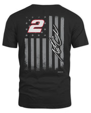 Austin Cindric Team Penske Exclusive Tonal Flag Shirt
