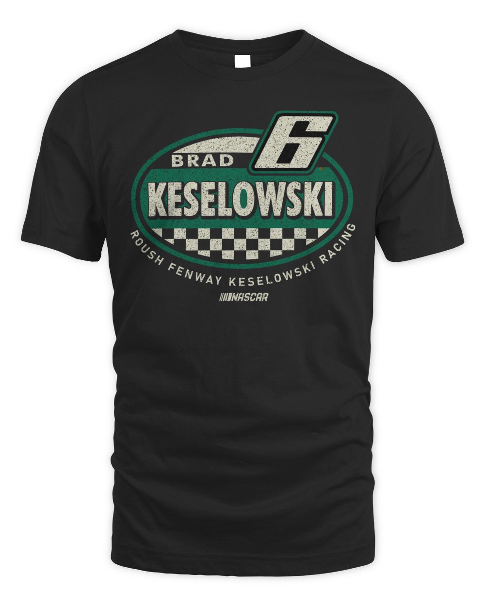 Brad Keselowski Checkered Flag Vintage Rookie Shirt