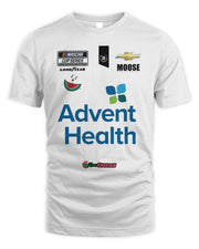 Ross Chastain Checkered Flag AdventHealth Sublimated Uniform Shirt