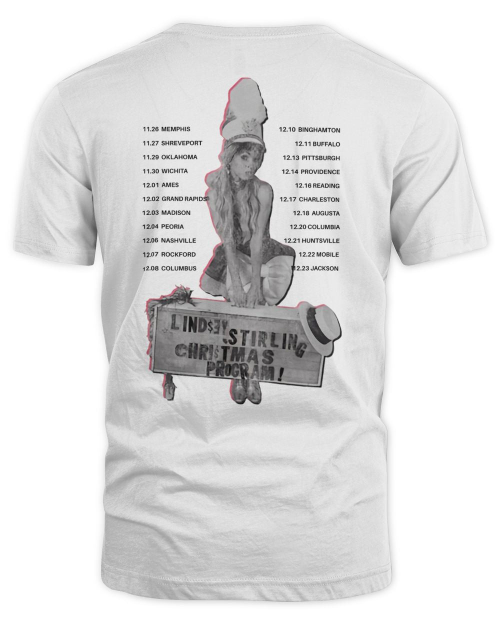 Lindsey Stirling Merch Program Photo Tour Shirt