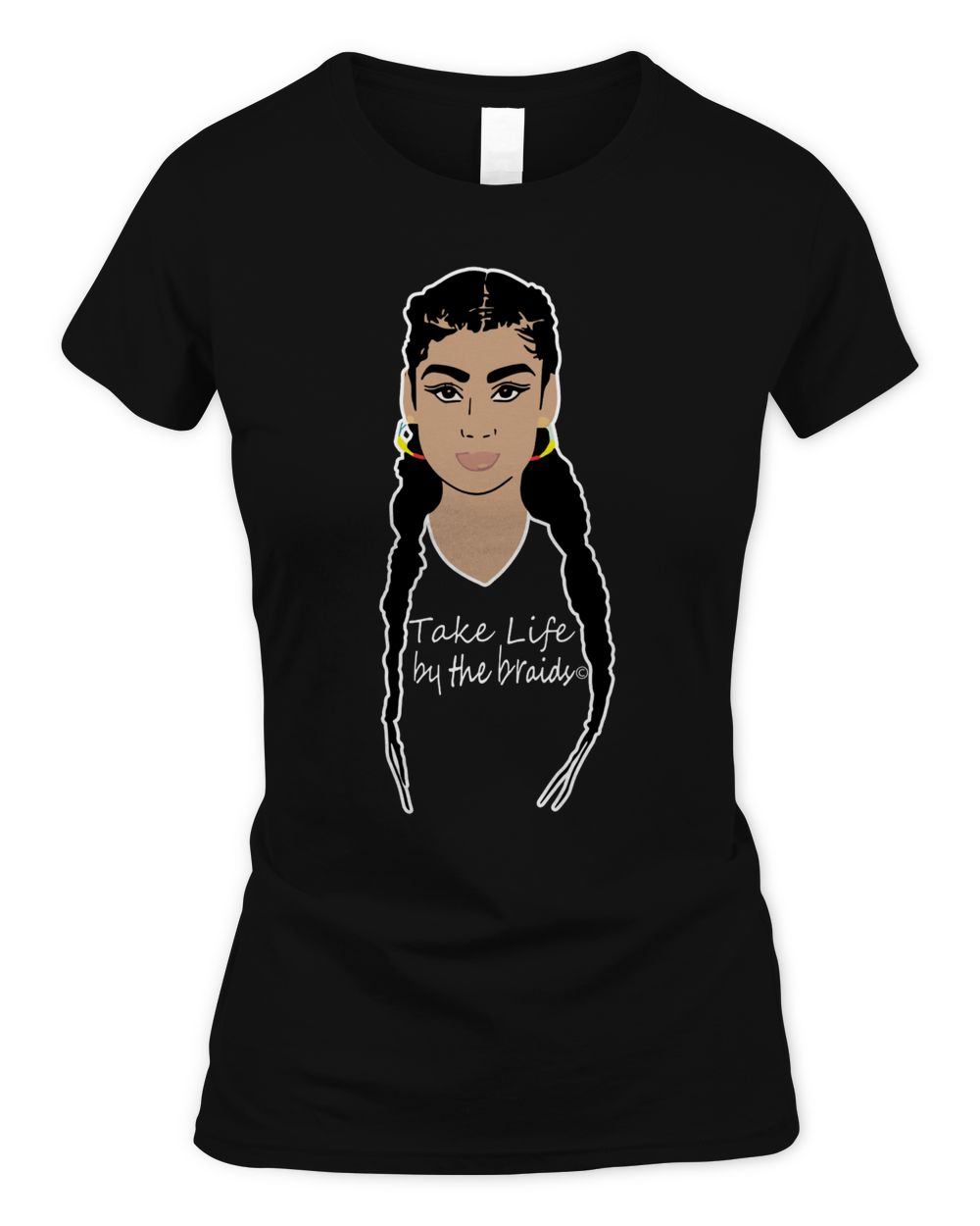 Let Them Play Apparel Take Life by the Braids Shirt