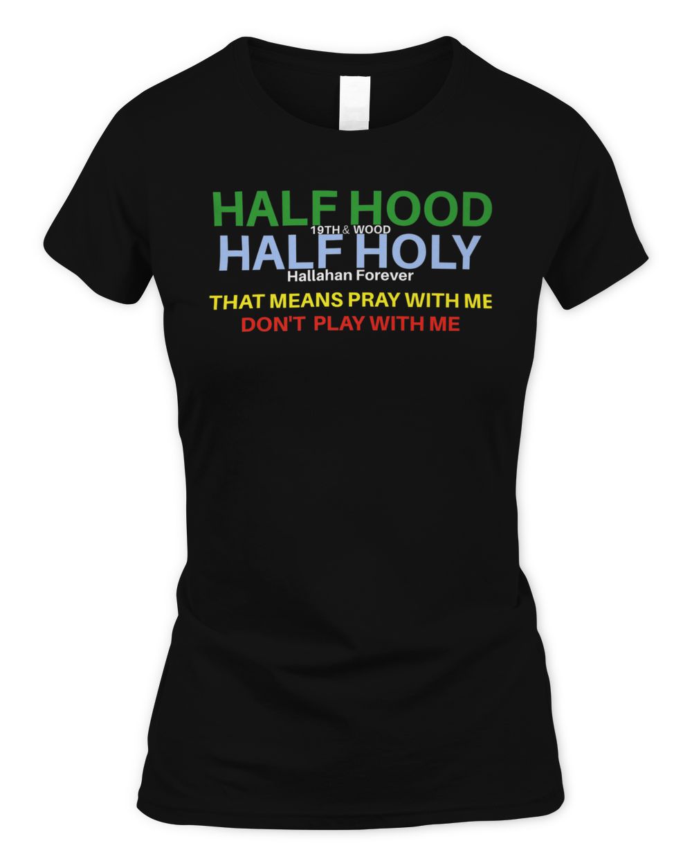 Half Hood Tee Shirt