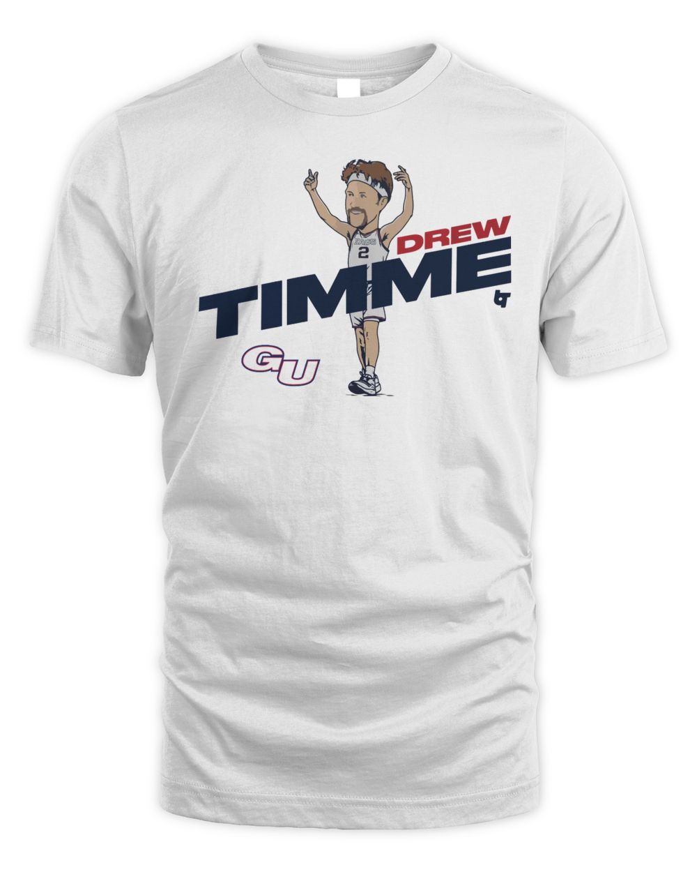 Gonzaga Basketball Drew Timme Caricature Shirt