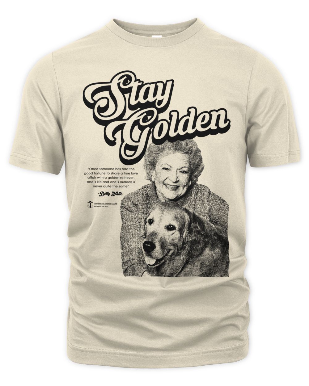 Cincy Shirts Stay Golden Care Shirt