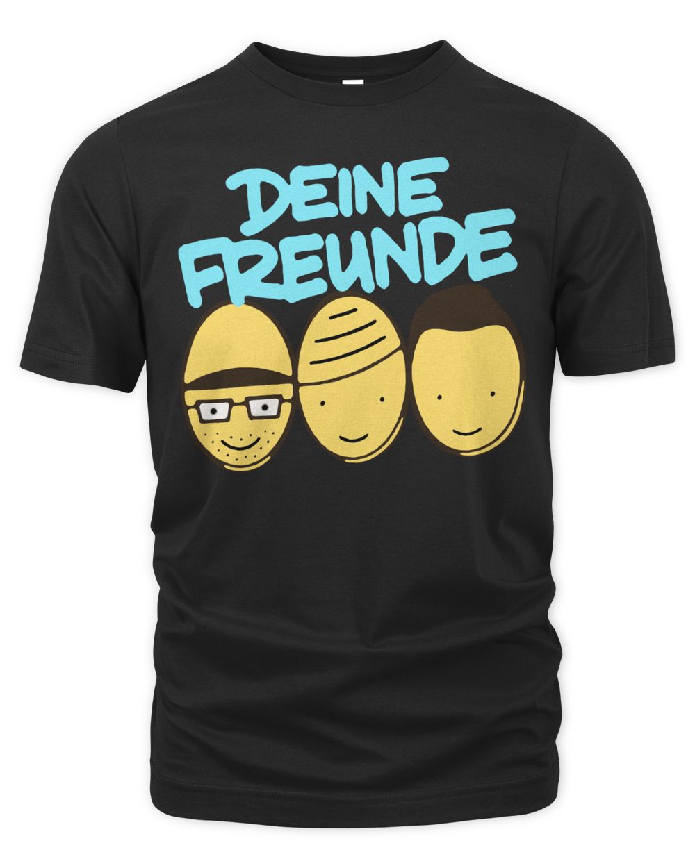 Deine Freunde Merch 3 Köpfe Shirt
