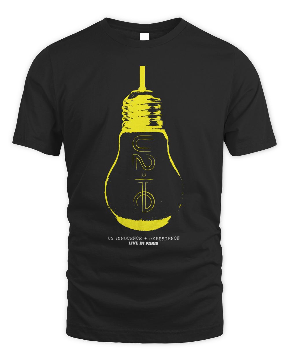U2 Merchandise IE Lightbulb Shirt