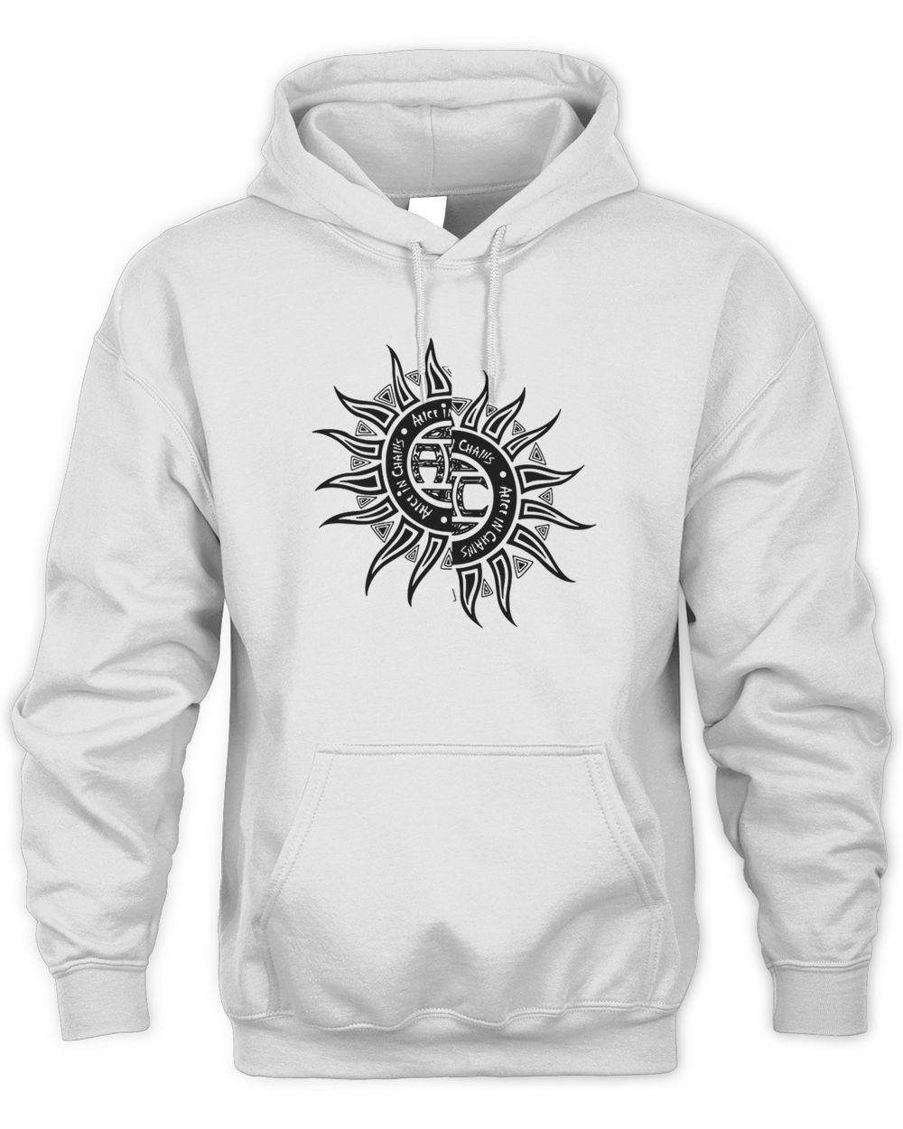 Alice in Chains Merch Split Sun Logo Vintage Inspired Shirt