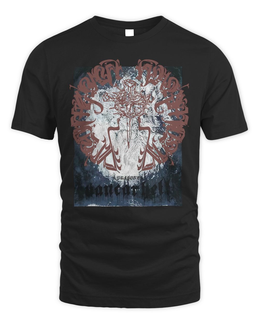 Techwear On Clothing Dark Graffiti Shirt