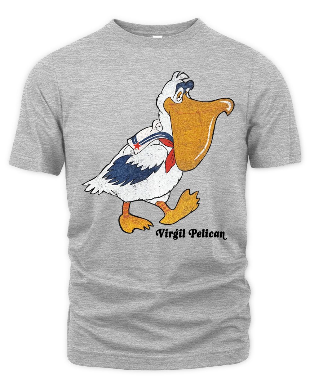 Sea World Parks Clothing Seaworld Retro Virgil Pelican Shirt