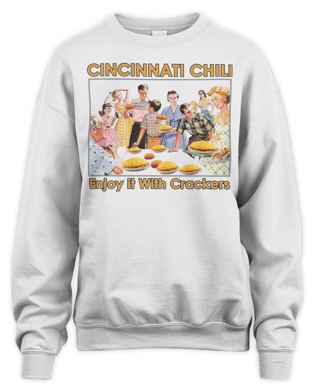 Cincy Shirts Cincinnati Chili Enjoy It With Crackers Shirt