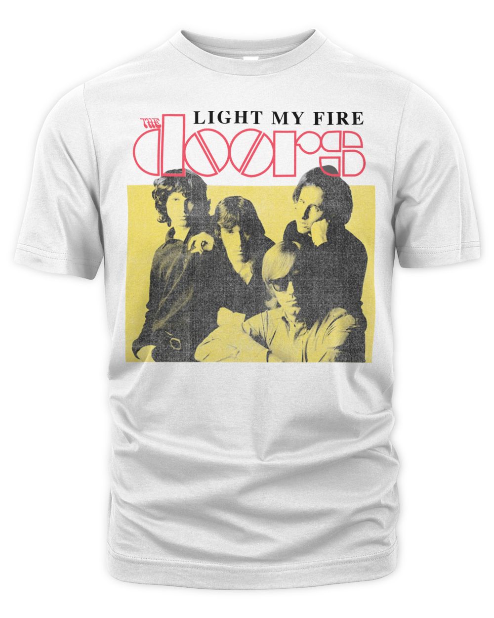 Doors Merch Light My Fire Photo Shirt