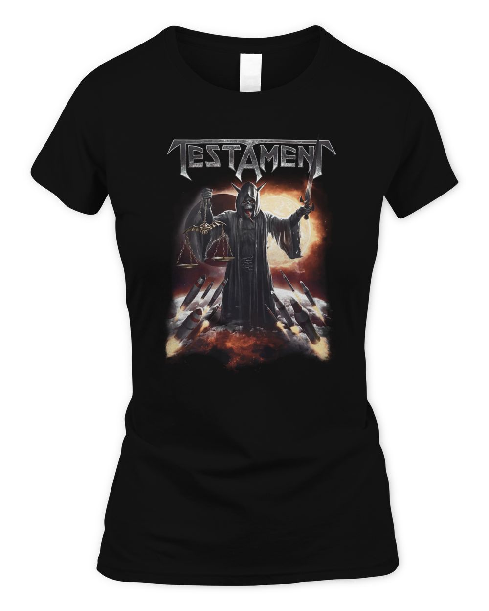 Testament Merch WWIII Reaper Shirt