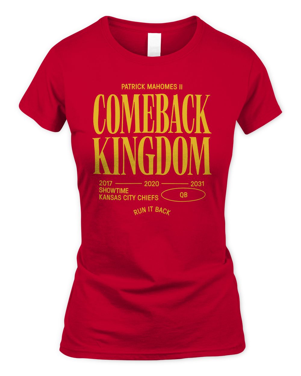 Patrick Mahomes Merch The Comeback Kingdom Shirt