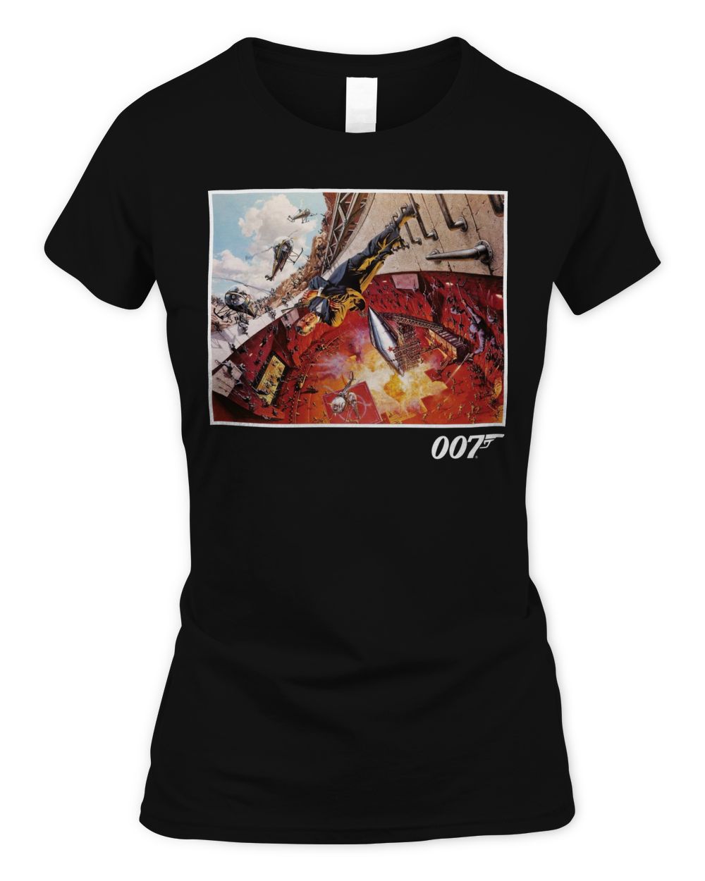 James Bond Merchandise You Only Live Twice Graphic Shirt