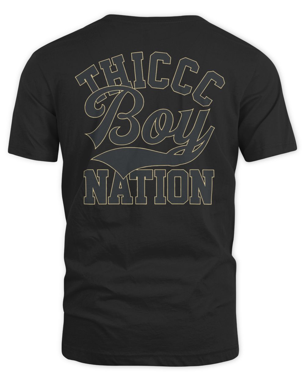 Thiccc Boy Merch Thiccc Boy Nation BYLT Forest Shirt